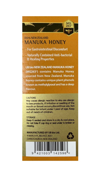 Manuka Honey MG263+