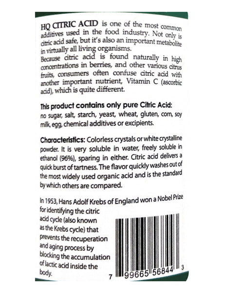 Organic Citric Acid