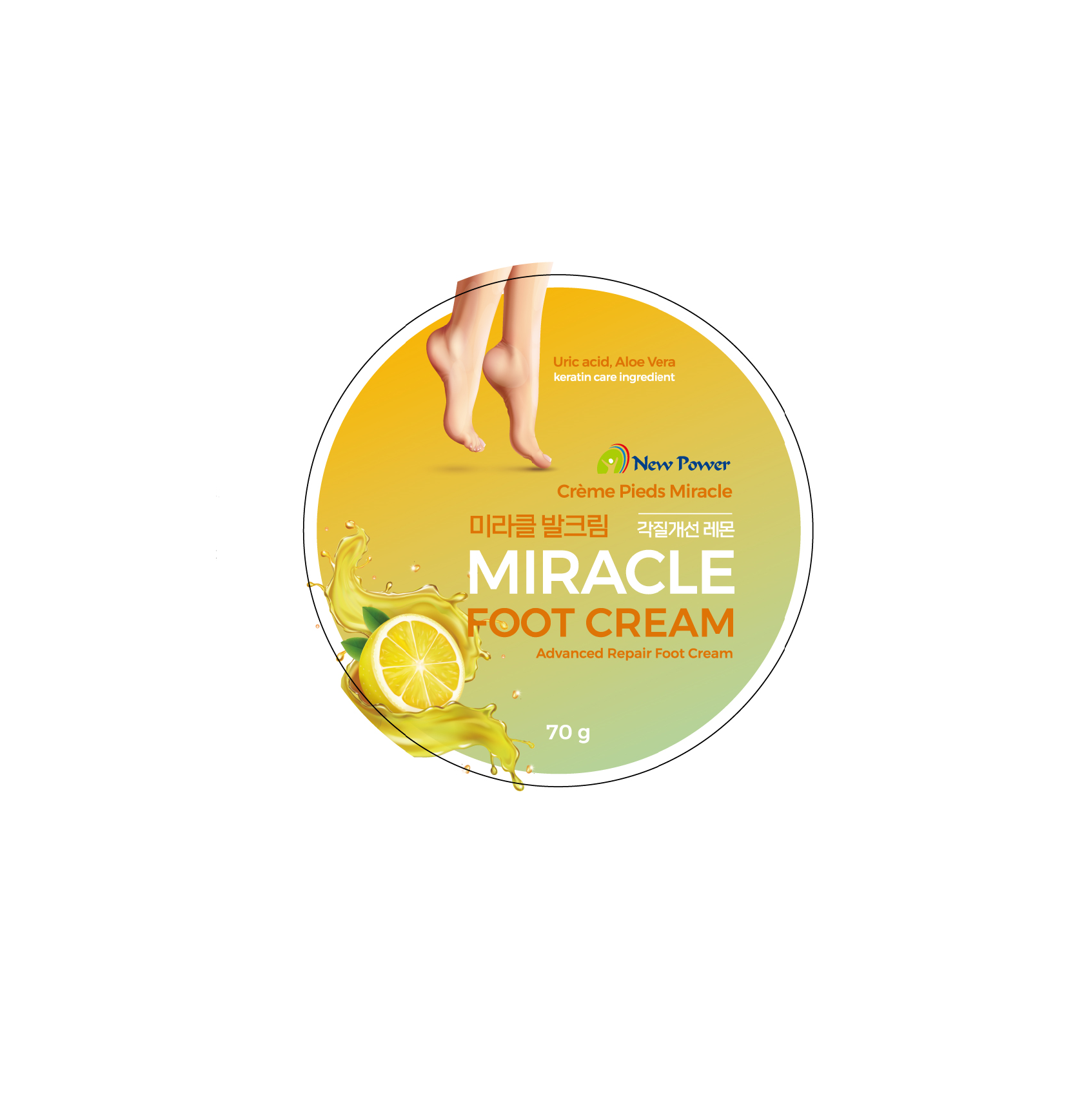 Miracle Foot Cream Lemon